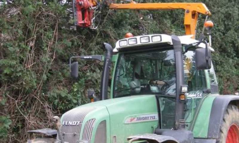 Entretien d'espaces verts avec élagage, taille des haies et débroussaillage des voies à Lyon et sa région